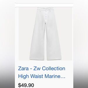 Zara Marine Pant